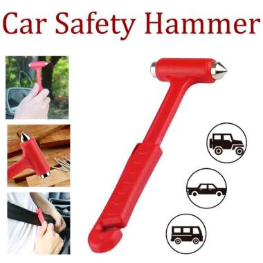MODEL B Palu Safety Alat Keselamatan Mobil Car Safety Hammer Emergency Tools Spesfikasi Produk : Car