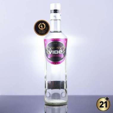 VIBE EXOTIC LYCHEE Liqueur Premium Series 750ml + FREE SLOKI