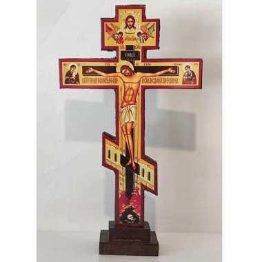 salib byzantine kayu
