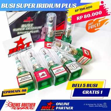 BUSI RACING IRIDIUM ORIGINAL BRT NMAX CRF AEROX VIXION SONIC VARIO MIO M3 XMAX JUPITER GRAND SUPRA M