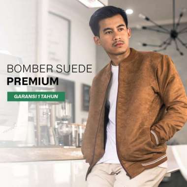 Jaket Suede Denver - Iwearzule Coffe S