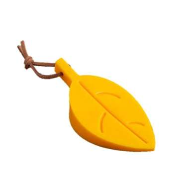 Pengaman Pintu Bentuk Daun Ganjalan Pintu Daun Penahan Pintu Daun Door Kuning