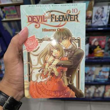 KOMIK DEVIL WITH FLOWER SET SEGEL