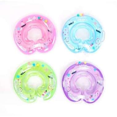 NECK RING BAYI | Pelampung Renang Anak | Ban Leher Baby Neckring Merah Muda