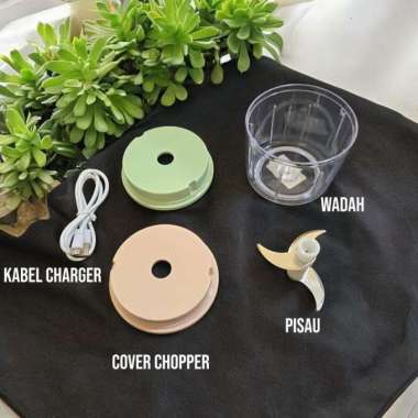 Kuru Food Chopper Sparepart Cover Rose Gold