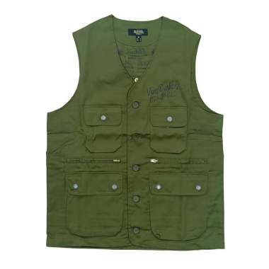Von Dutch Vest 1252 Army Green L