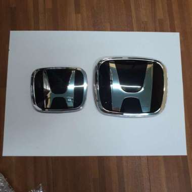 Emblem Logo Depan Belakang Honda Hitam All New Jazz GK5 2014-2019