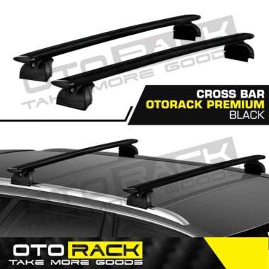 Roof Rack / Crossbar Otorack Premium Hitam All New Rush AMBIL DITOKO