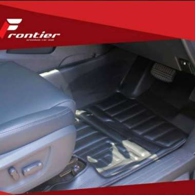 karpet mobil 5d frontier Premium Innova Venturer Full Bagasi Carbon