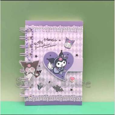 Memo Notes Notebook NotePad Buku Catatan Kecil Gantungan My Melody Kuromi Cinnamoroll Pompompurin St