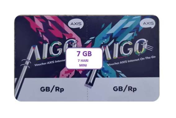 Voucher AXIS Mini 7 GB 7 Hari