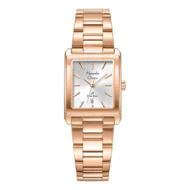 JAM TANGAN WANITA ALEXANDRE CHRISTIE PRIMO ORIGINAL 1039 AC1039 AC 1039 ROSE GOLD STAINLESS JAM TANG