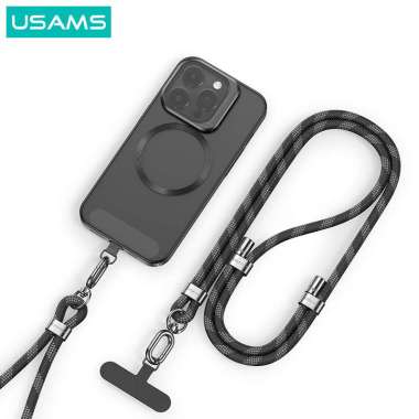 USAMS ZB316 Phone Neck Lanyard Adjustable Tali Gantungan HP 160cm Ungu