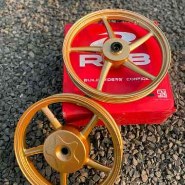 VELG - PELEK RCB SP522 RING 14 140 160 GOLD HONDA BEAT FI VARIO SCOOPY SPACY ORIGINAL