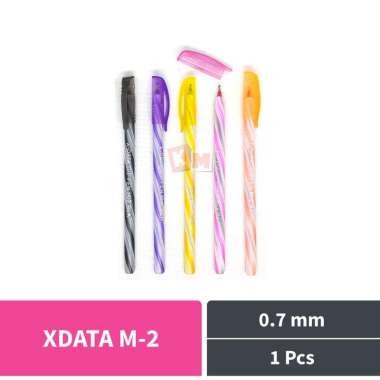 Pulpen Ballpoint Pena XData M-2 0.7 mm Hitam X Data M2