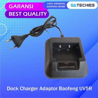 Dock Charger Baofeng UV5R / UV 5R / UV5 / UV6R Charge Listrik Adaptor