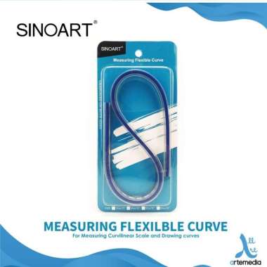 Penggaris Sinoart Measuring Flexible Curve Ruler