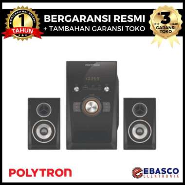 Speaker Aktif POLYTRON PMA 9501 - Dengan Bluetooth Super Bass 34 Watt