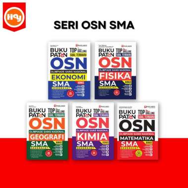 Buku OSN Matematika Kimia Fisika Geografi Ekonomi SMA | Buku Paten Olimpiade Sains Nasiona - Pixelin