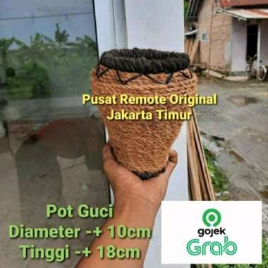 POT BUNGA POT MEJA POT TANAMAN MODEL GUCI SERABUT KELAPA