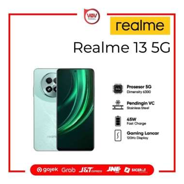 Hp Realme 13 5G Ram 12GB Internal 256GB Garansi Resmi Speed Green