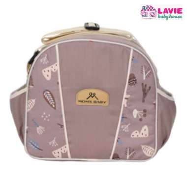 Mom's Baby Tas Bayi Kecil Woody Series MBT3074 hazelnut