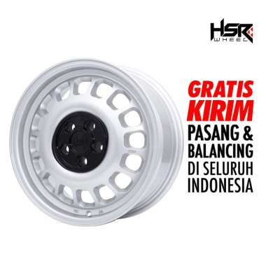 VELG HSR WHEEL BSI HSR R16X65 H5X100 ET42 GLOSSY SILVER GLOSSY SILVER