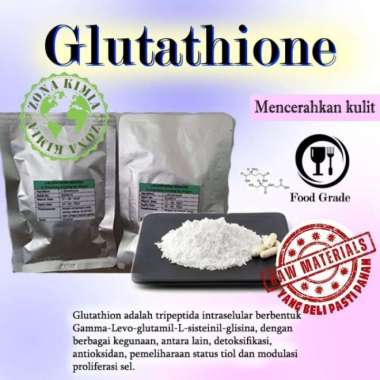 Glutathione Powder 250gr Murni - Gluta Bubuk - Glutathione Powder Reduced Original Mencerahkan Kulit