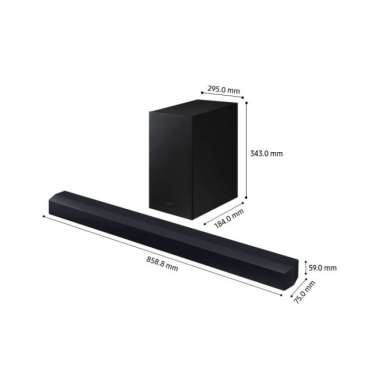 SAMSUNG HWC450 SOUNDBAR INCLUDE SUBWOOFER