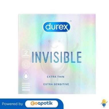 Original_DUREX/INVISIBLE/EXTRA/THIN/PACK/2/PCS