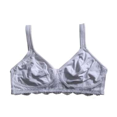 Bra Damart Airy Lace White Blossom nonpad nonwire label