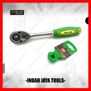VELOZ Gagang Kunci Sok Ratchet 1/2 Inch 45 TEETH - Rachet Handle Kunci Shock Wrench GAGANG KARET