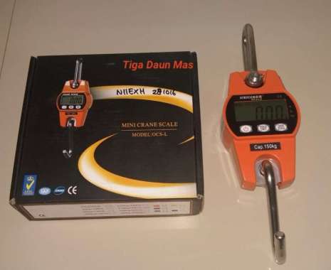 Timbangan Gantung Digital Kapasitas 60 Kg / 150 Kg / 300 Kg 150 Kg