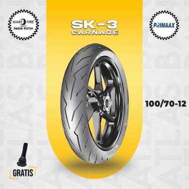 Ban Tubles Motor VESPA MATIC PRIMAAX SK-03 Ring 12 SEPASANG 100 & 110 RING 12