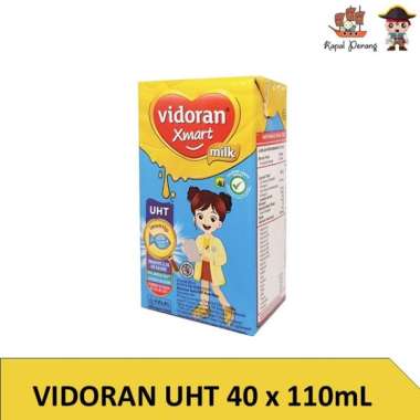 Vidoran Xmart UHT Susu Cair Madu [40pcs / 110 ml]