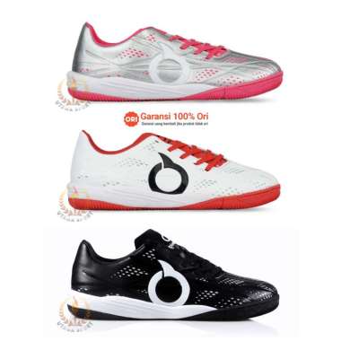 Sepatu Futsal Ortuseight Forte Meteor IN Ortus Silver/Pink