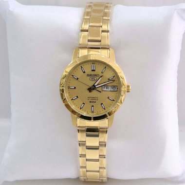 Seiko SNK888K1 Automatic gold cewek original