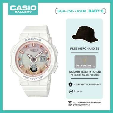 Casio Jam Tangan Wanita Baby-G Neon Illuminator Original BGA-250-7A2DR