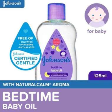 Johnson's Baby Oil Badtime 125ml - baby oil