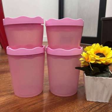 Moorlife - 4 pcs toples fiore Tebal dan Bermotif embos