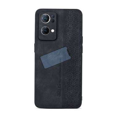 Case Aesthetic Oppo A96 4G Original Azns Luxury Aesthetic Retro Case Hitam