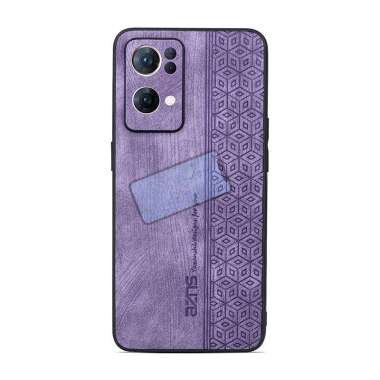 Case Aesthetic Oppo A96 4G Original Azns Luxury Aesthetic Retro Case Ungu