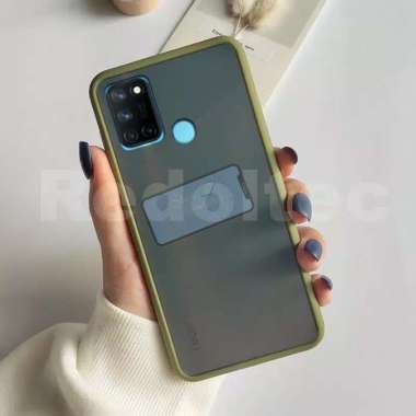 Case Realme 7i / C17 Ultra Hard Soft Case Aero Frosted Matte Original Army