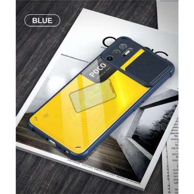 Xiaomi Redmi Note 10 5G Rzants Camshield Original Hard Soft Bumper Case Redmi Note 10 5G Biru