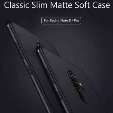 Premium Case Slim Matte Case Xiaomi Redmi Note 8 Pro Soft Case Note 8 Pro