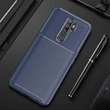 Original Case Shockproof Case Oppo A9 2020 Pro Soft Case A9 2020 Biru
