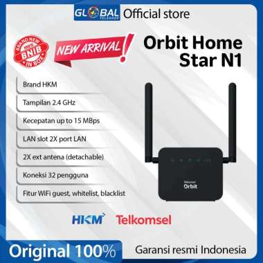 Telkomsel Orbit Star N1 H2 G1 Modem Wifi 4G High Speed Orbit Star N1