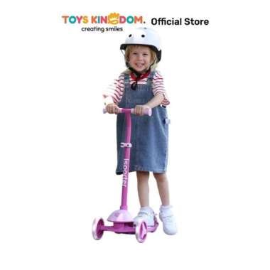 Toys Kingdom Paso Skuter Isporter M3Z - Pink Scooter Sekuter Mainan Anak Kendaraan Anak Ride On Main