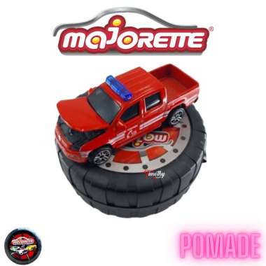 Diecast Majorette Pomade VW Amarok Merah Pickup 18 New Loose Open Hood