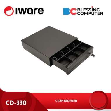 CASH DRAWER IWARE / CASH DRAWER CD330 RJ11 4 slot uang kertas